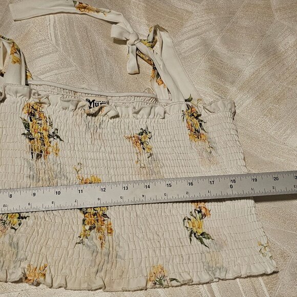 Women's Show Me Your MuMu Crop Top, X-Large, but see measurements for best fit - Picture 11 of 11